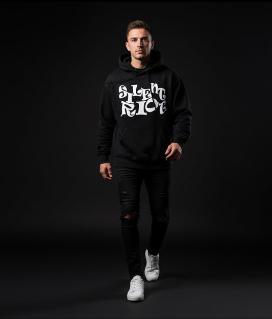 Silent Riot Hoodie – Black Edition