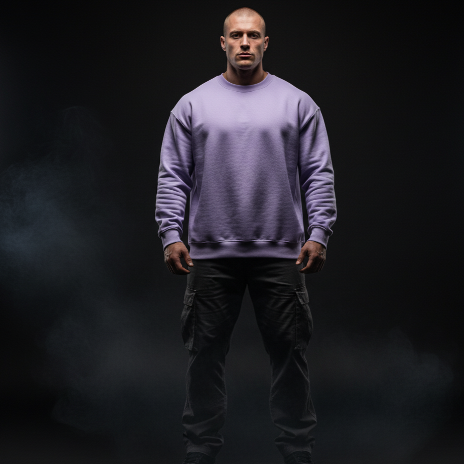 Lavender Dream Oversized Sweatshirt โ Soft, Cozy & Aesthetic Vibes