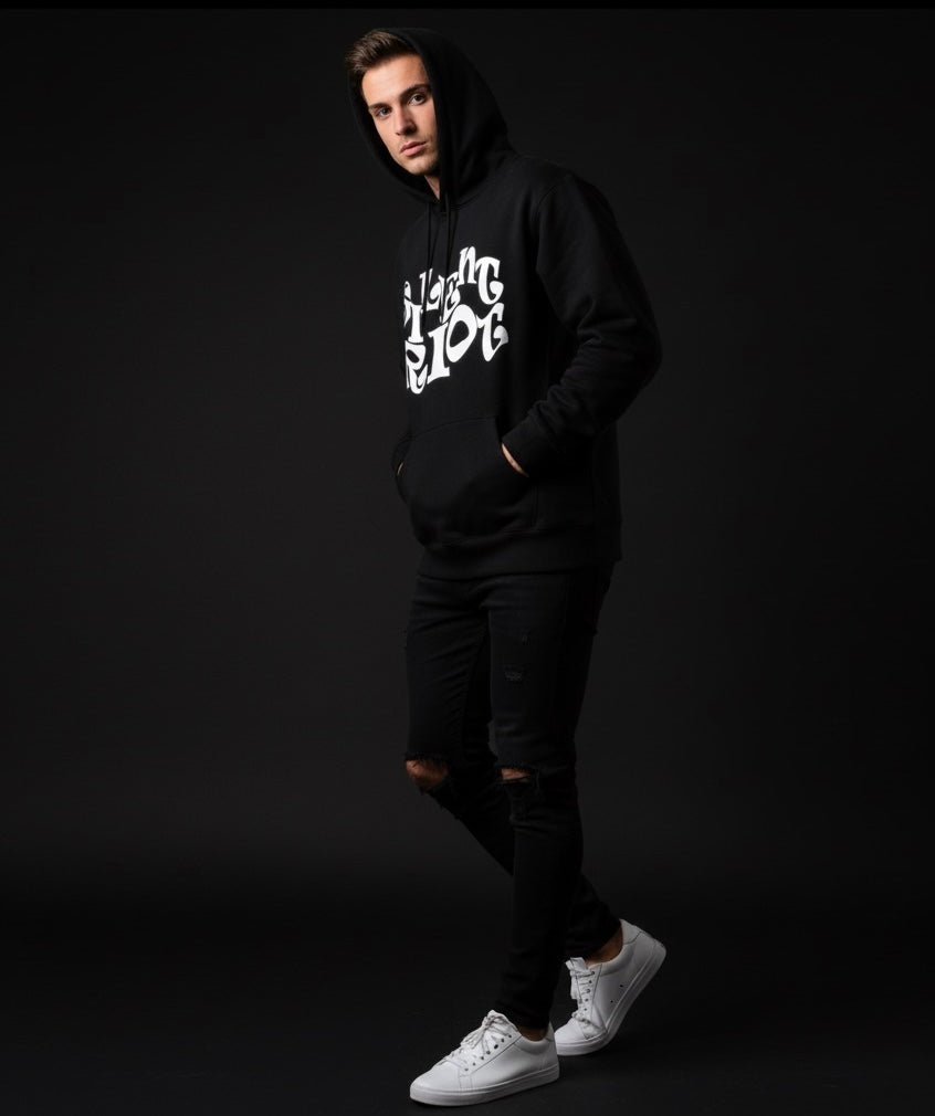 Silent Riot Hoodie – Black Edition