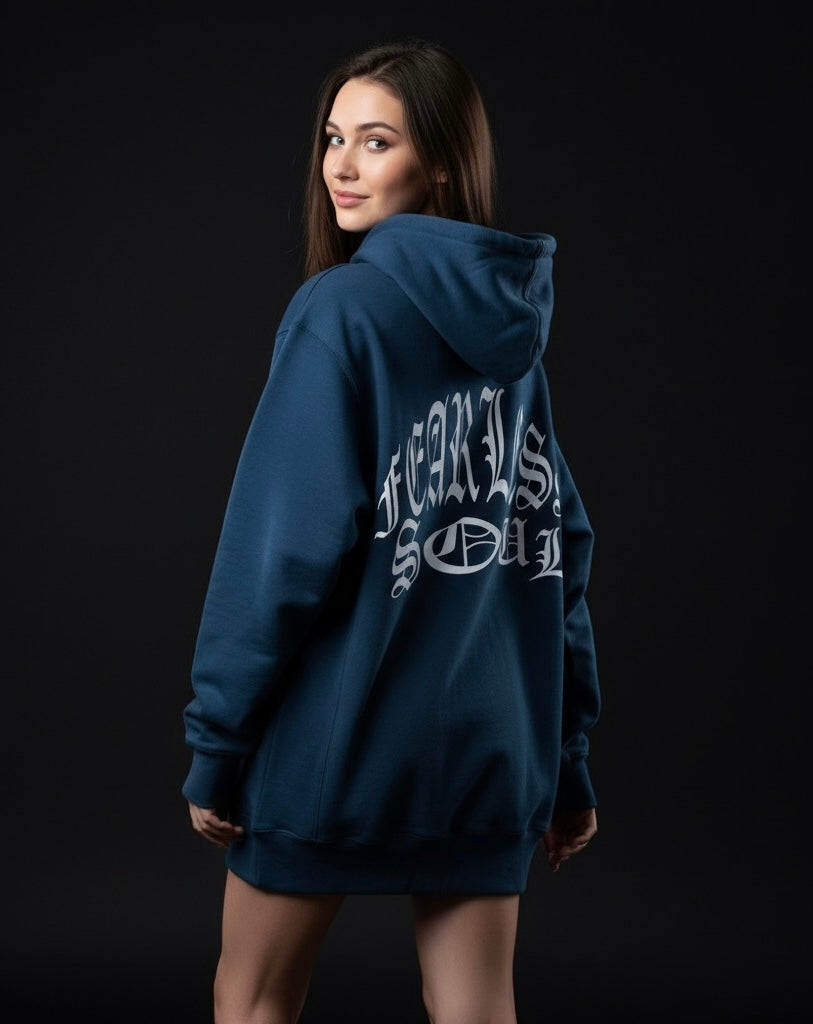 Fearless Soul Oversized Hoodie – Bold Comfort, Streetwear Style
