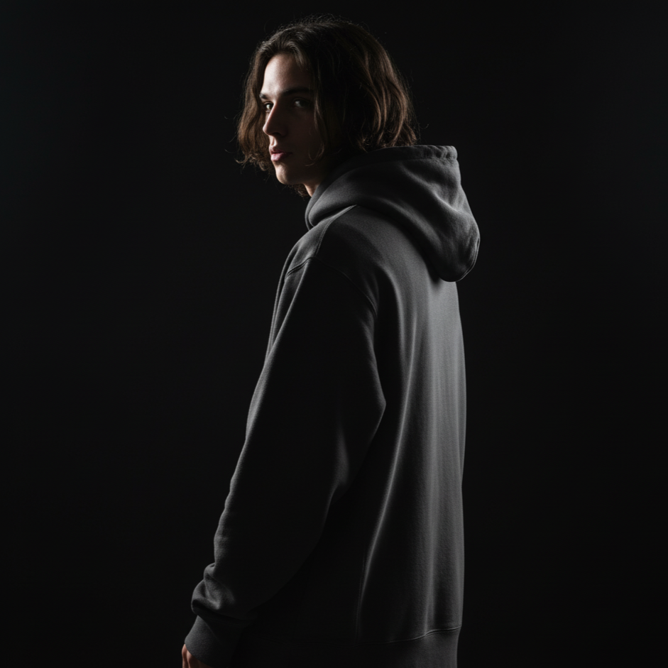 Deep Tone Oversized Hoodie-Bold, Cozy & Streetwear Essential