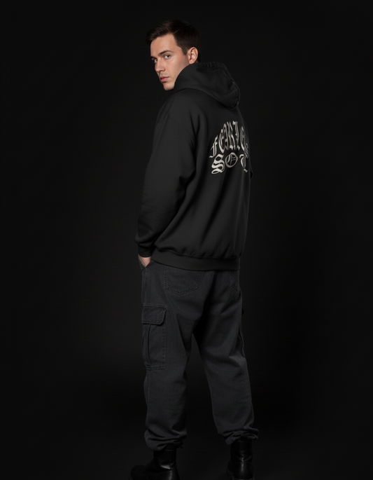 Fearless Soul Oversized Hoodie – Streetwear Graphic Tee for Bold Confidence